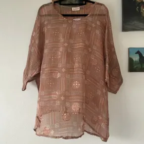 21 Silk Top – Blush