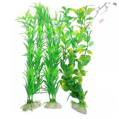 2Pcs A Aquarium tank decoration simulation aquatic plants aquarium landscape set false aquatic plants decorative AZ21976