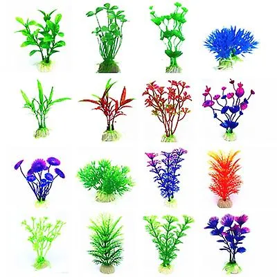 2Pcs A Aquarium tank decoration simulation aquatic plants aquarium landscape set false aquatic plants decorative AZ21976