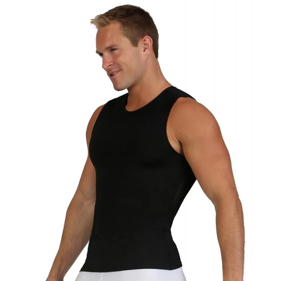 3 Pack Insta Slim High Compression Sleeveless Crew Neck Tank IS00N3