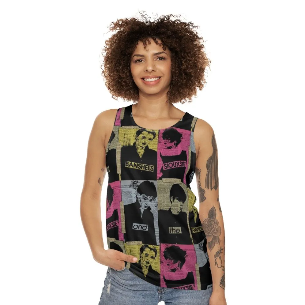 80s Music Unisex Tank Top for Bands & Music Fans