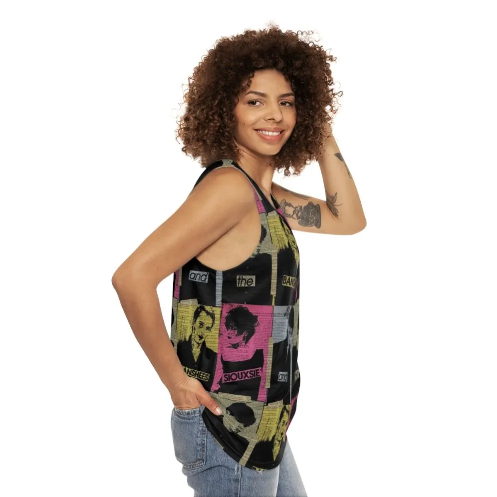 80s Music Unisex Tank Top for Bands & Music Fans