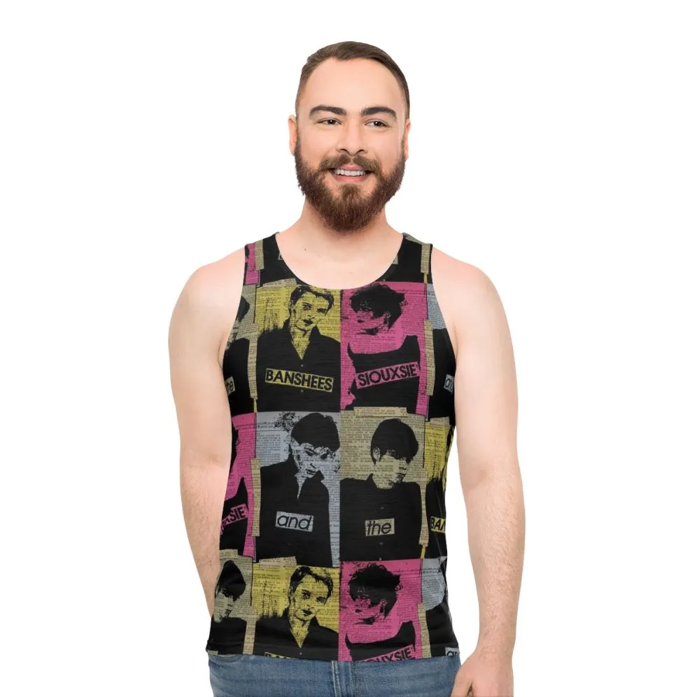 80s Music Unisex Tank Top for Bands & Music Fans
