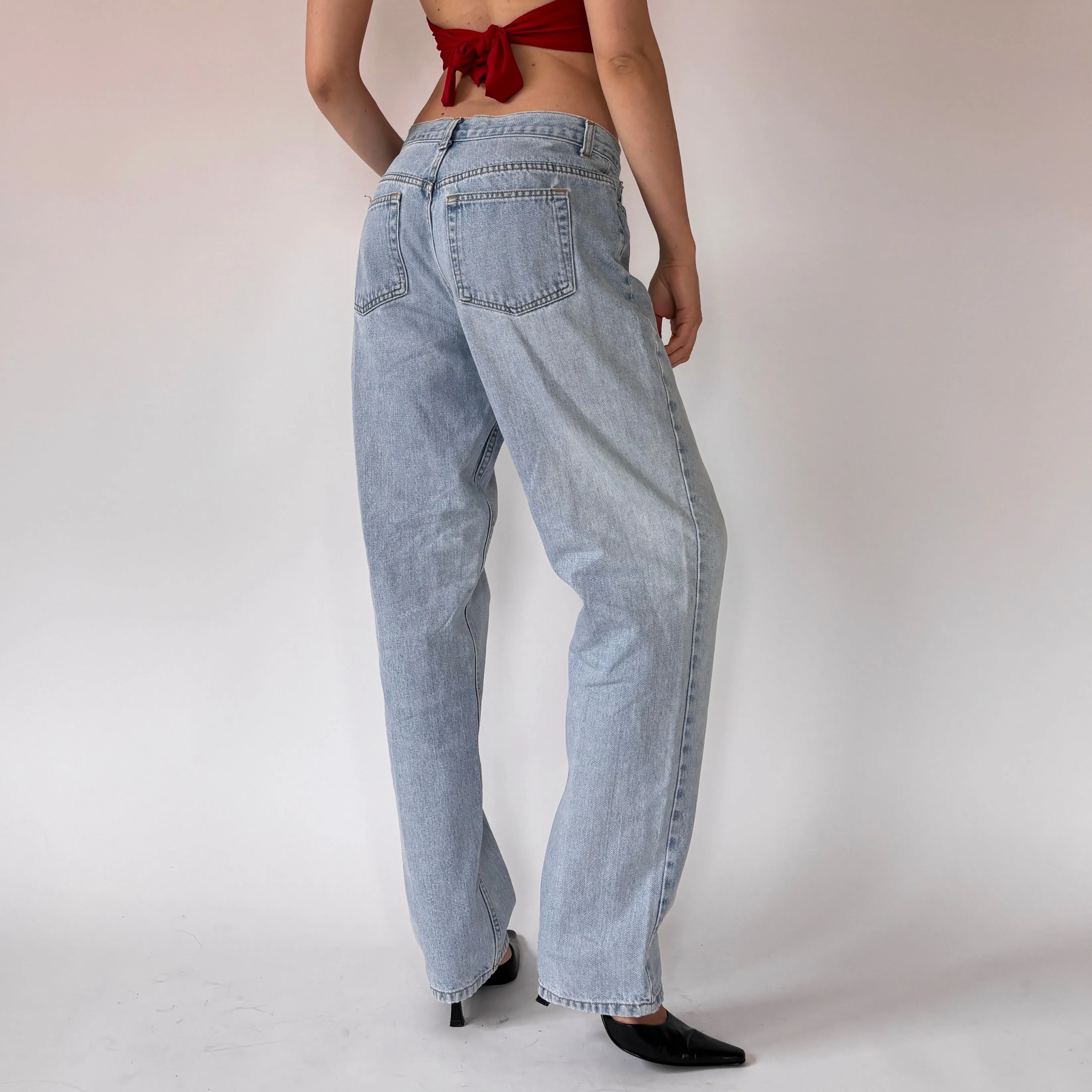 90s Light Wash Jeans (M)