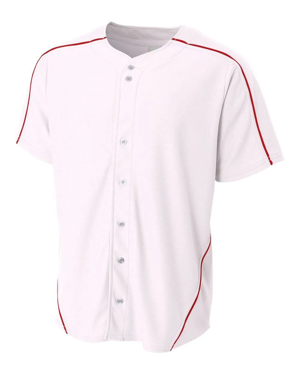 A4 Men's Warp Knit Baseball Jersey