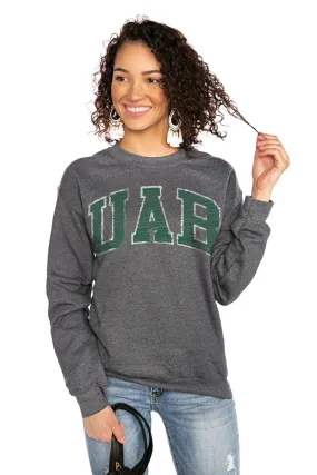 ALABAMA AT BIRMINGHAM BLAZERS "KICKOFF" PERFECT CREW SWEATSHIRT