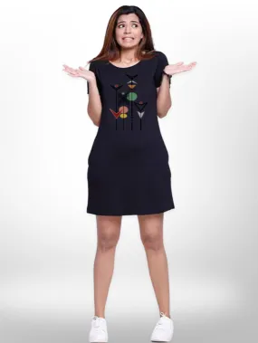 Amazing Printed  Long T-shirt For Women's