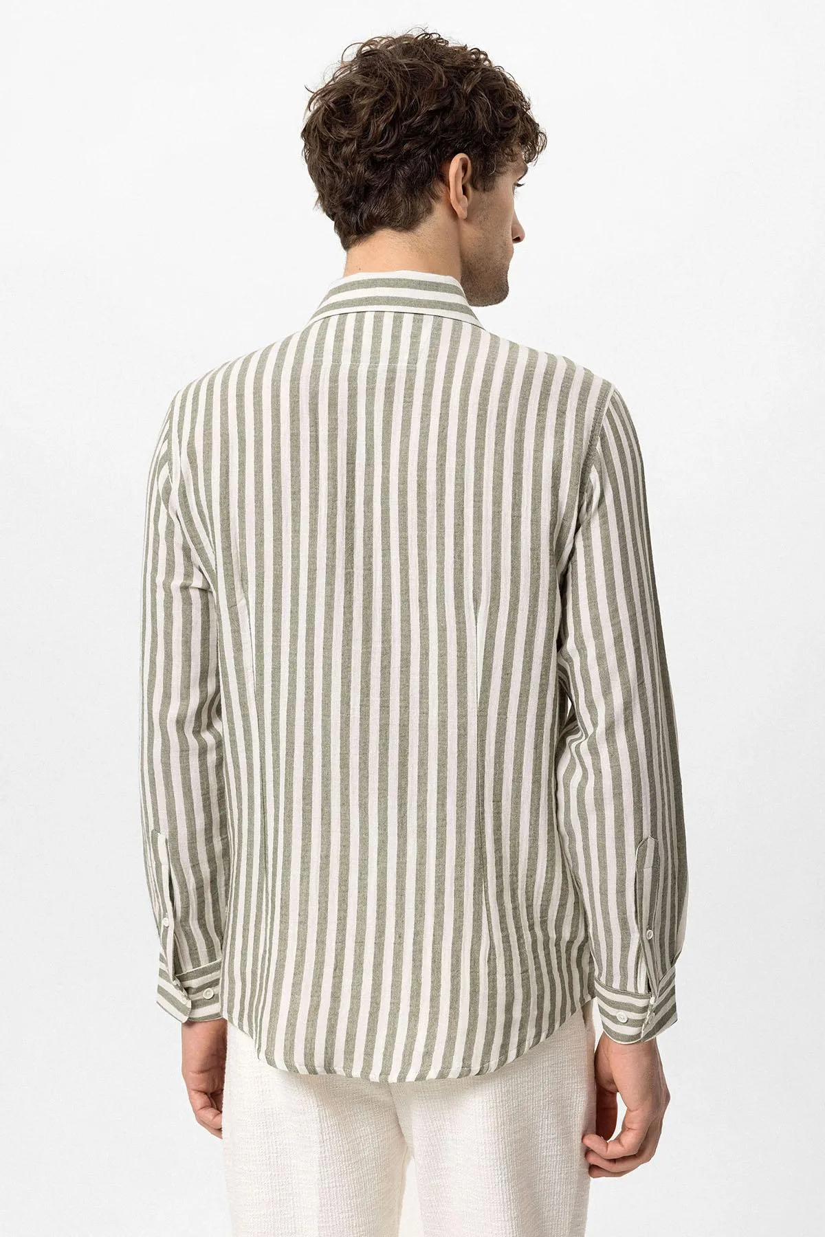 ANT Contrast Striped Men's Shirt - Nueva Rosita