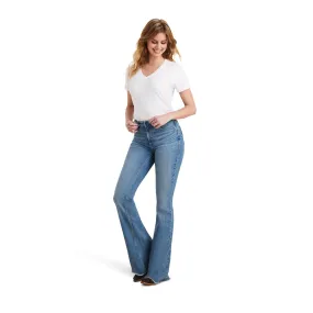 Ariat Women R.E.A.L. High Rise Annie Flare Jean