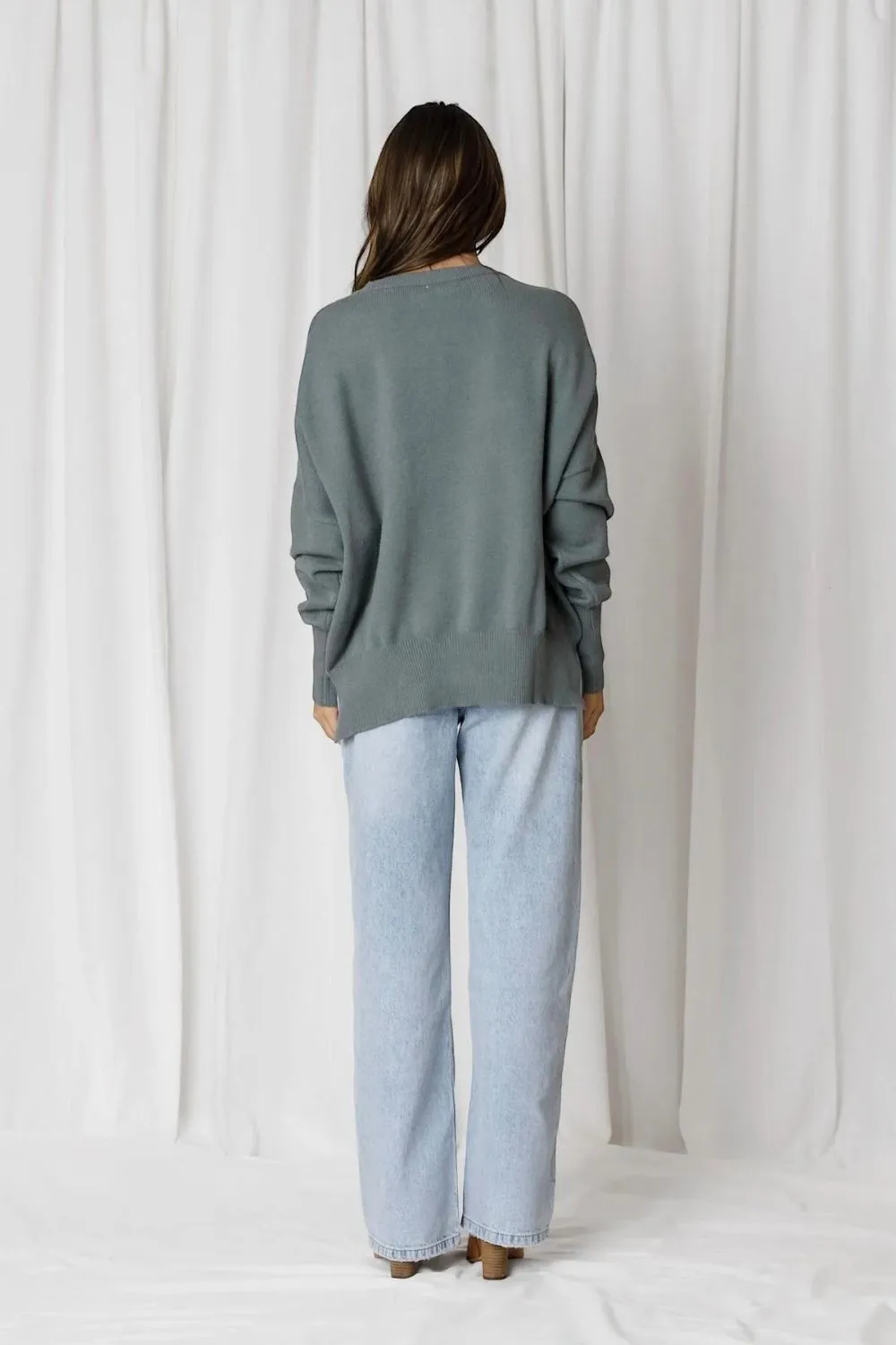 Aspen Slouchy Knit | Moss