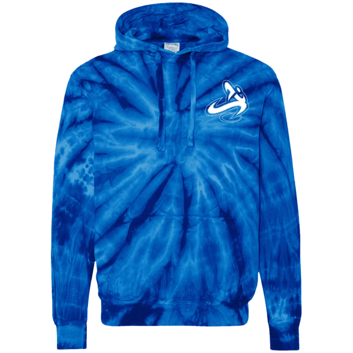 Athletic Apparatus CD877 Tie-Dyed Pullover Hoodie