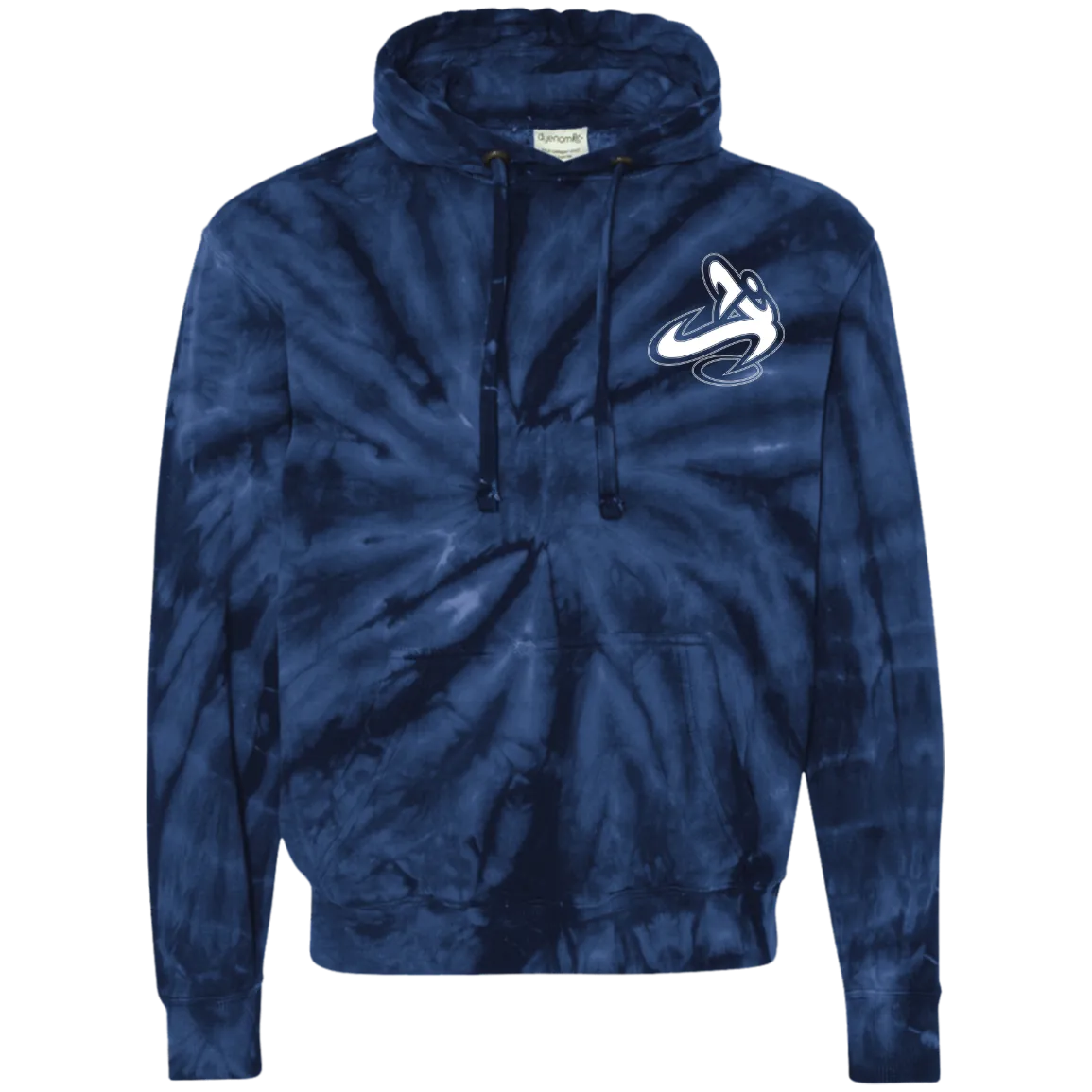 Athletic Apparatus CD877 Tie-Dyed Pullover Hoodie