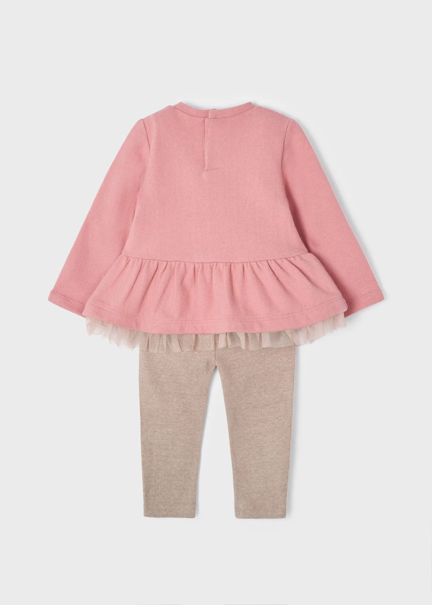 Baby Girls Knit Leggings & Top Set | Mayoral