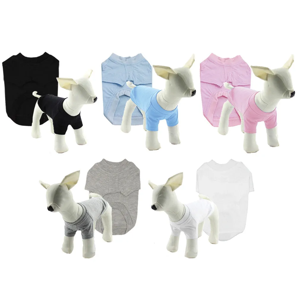 Big Brother Pet T-shirts Cute Dog Apparel Puppy Cloth Funny Sky Blue Dog Tees