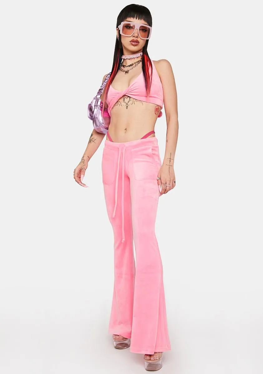 Blush Billboard Beauty Velour Set