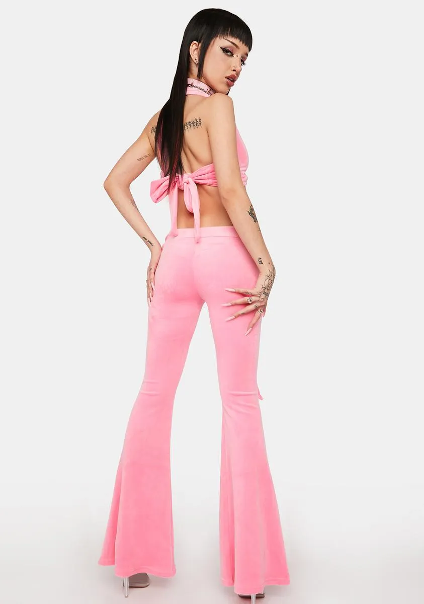 Blush Billboard Beauty Velour Set