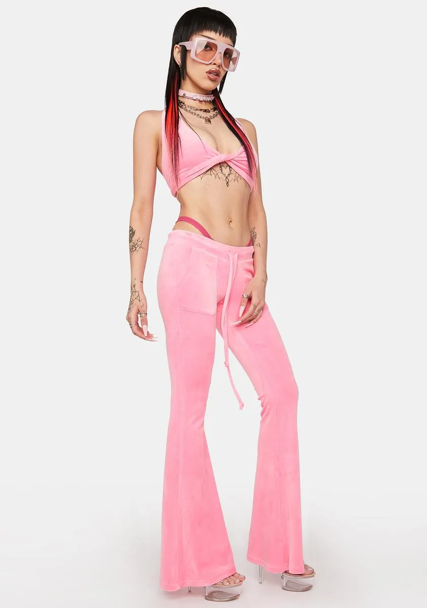 Blush Billboard Beauty Velour Set