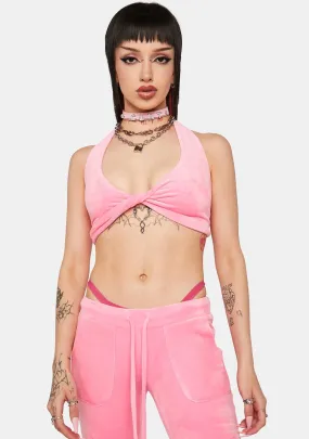 Blush Billboard Beauty Velour Set
