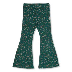 Bowie Flared Pants | Poppy Flower AOP