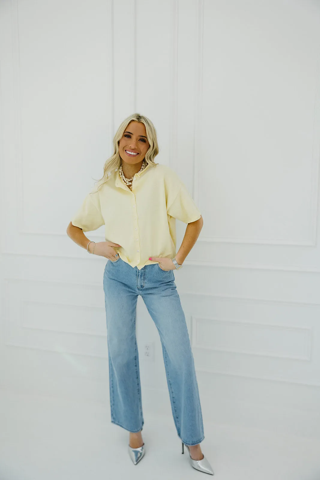 Brantley Knit Top - Butter