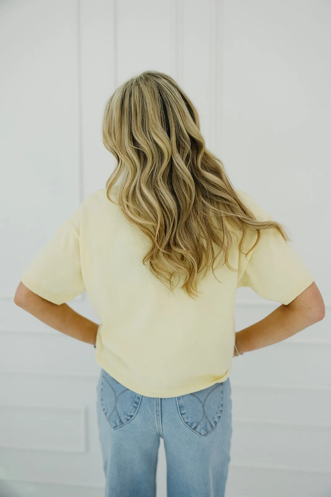 Brantley Knit Top - Butter