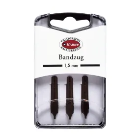 Brause Bandzug Calligraphy Nibs (Set of 3)