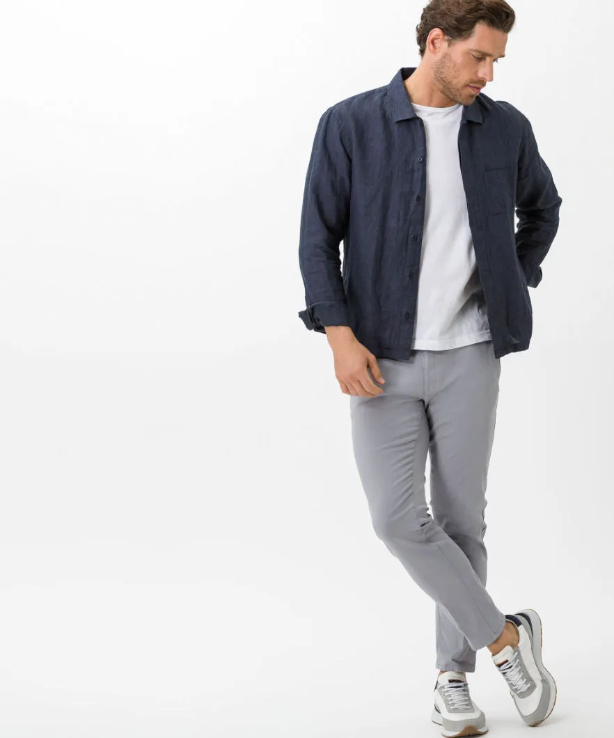 Brax HI-FLEX Silvio Slim Fit Chino - Silver