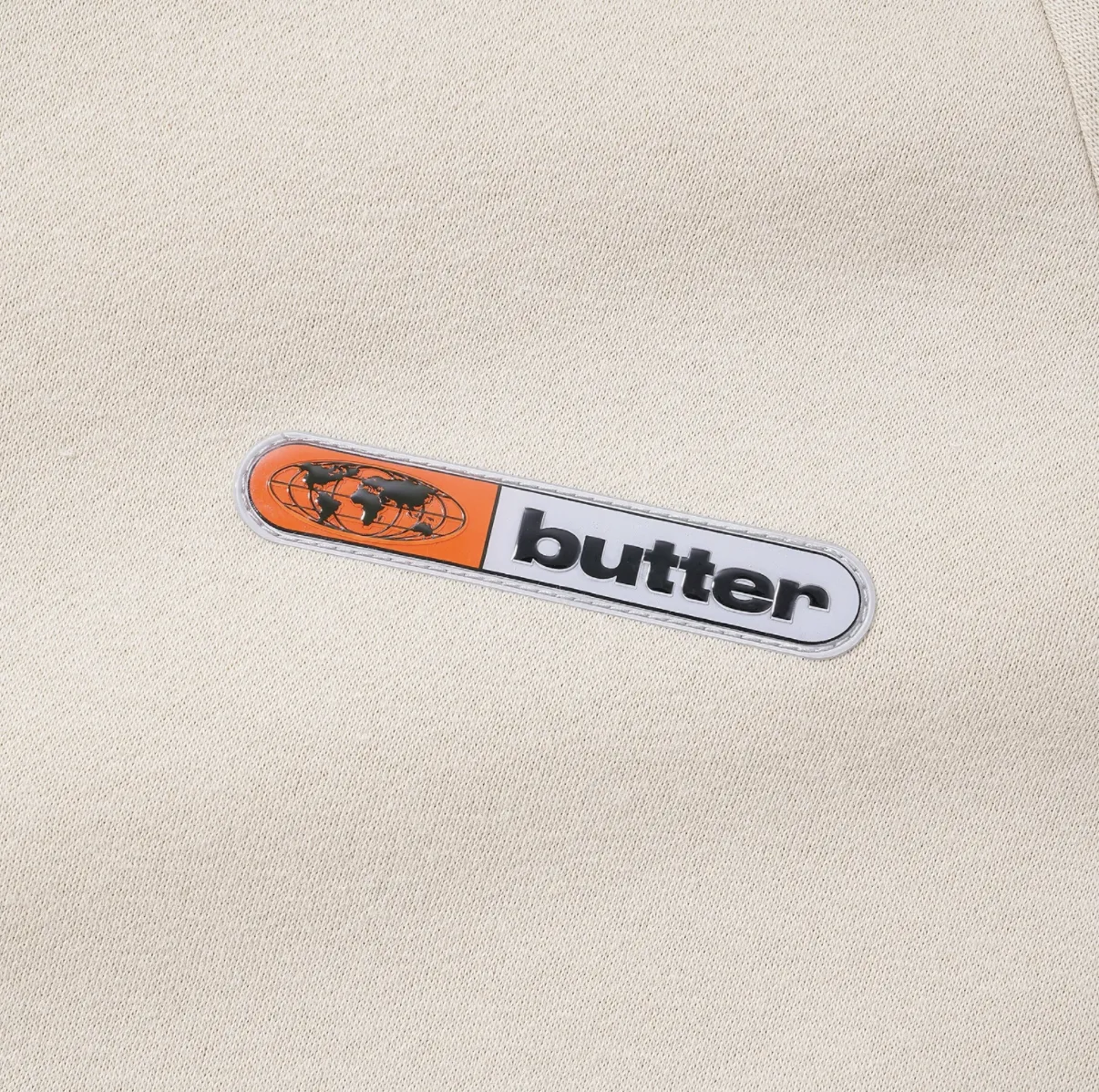 BUTTER GOODS MOTION 1/4 ZIP PULLOVER SAND