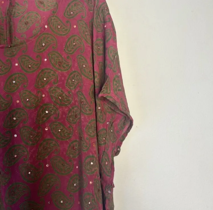 Button Back Top – Shine