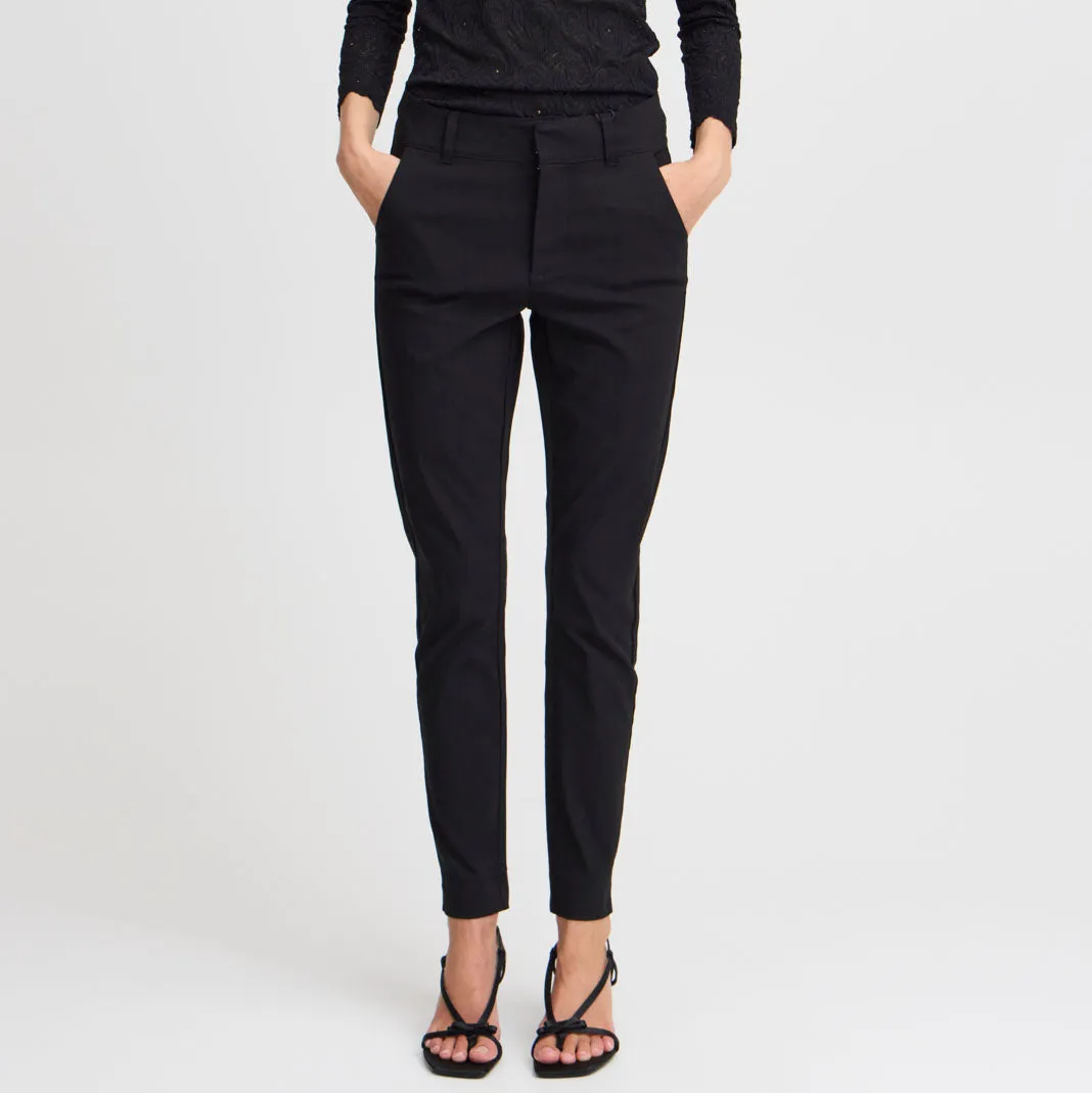 BYDIXI CHINO PANTS Bengalin - Black