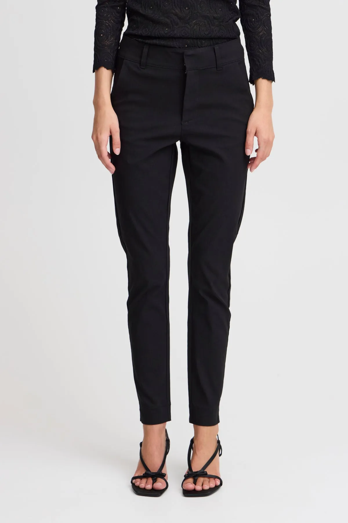BYDIXI CHINO PANTS Bengalin - Black