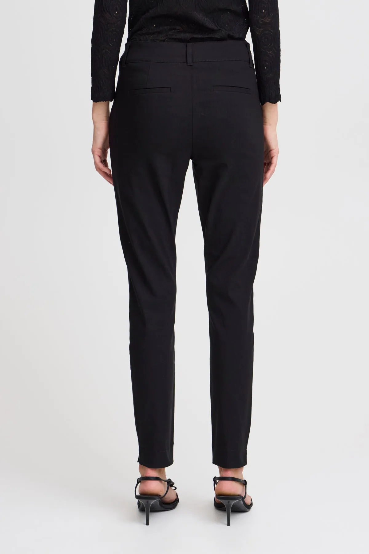 BYDIXI CHINO PANTS Bengalin - Black