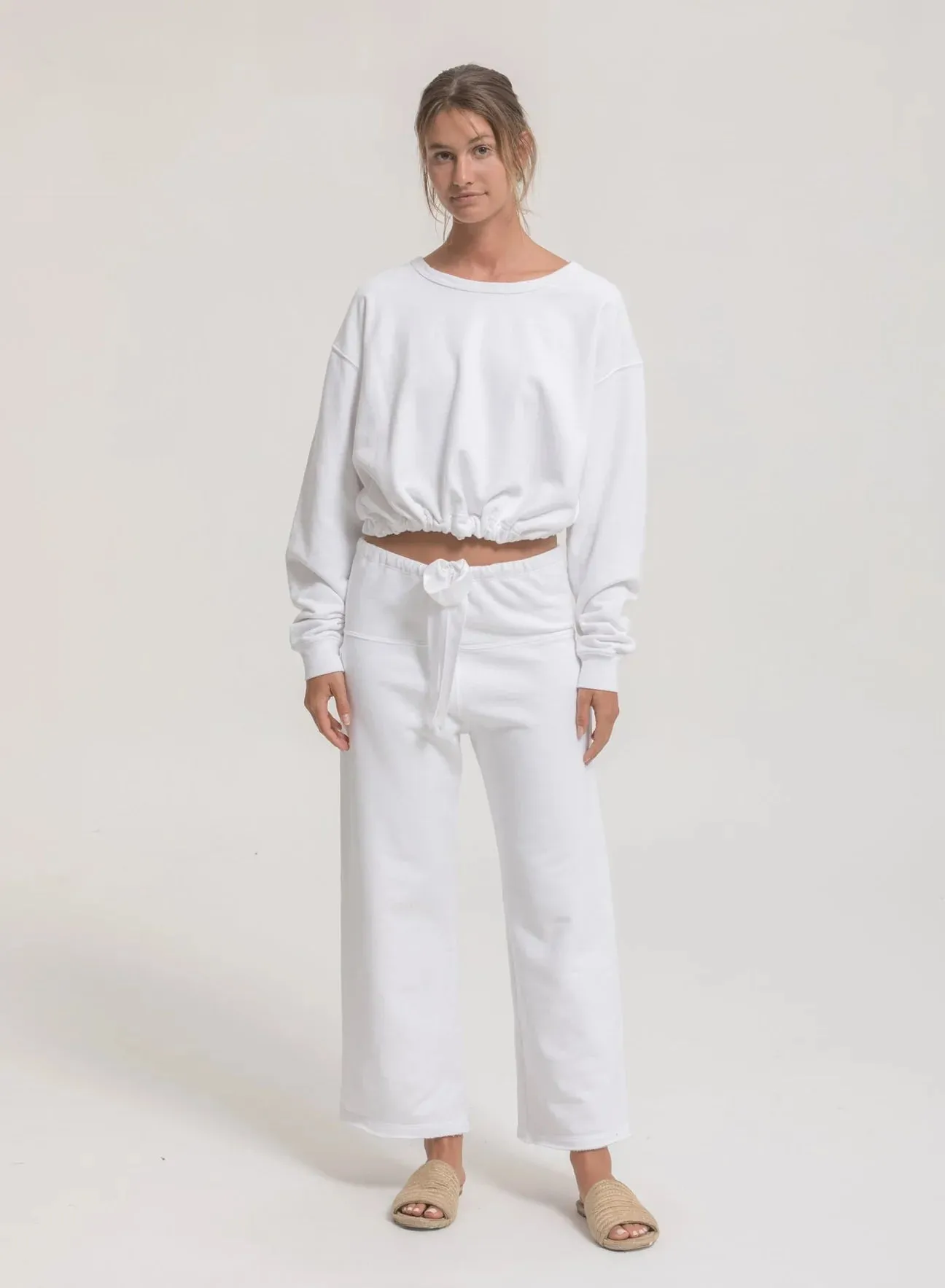 Cali Dreaming Palmer Pant in Pure White