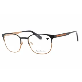 Calvin Klein Jeans Men's Eyeglasses - Matte Copper Metal Square Frame | CKJ21225 220