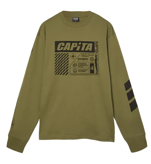 Capita 2025 Mental Long Sleeve T-Shirt - Olive