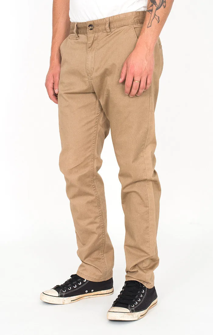 Chino - Bone Brown - Slim Fit Chino