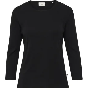 Clarissa langærmet t-shirt - Black