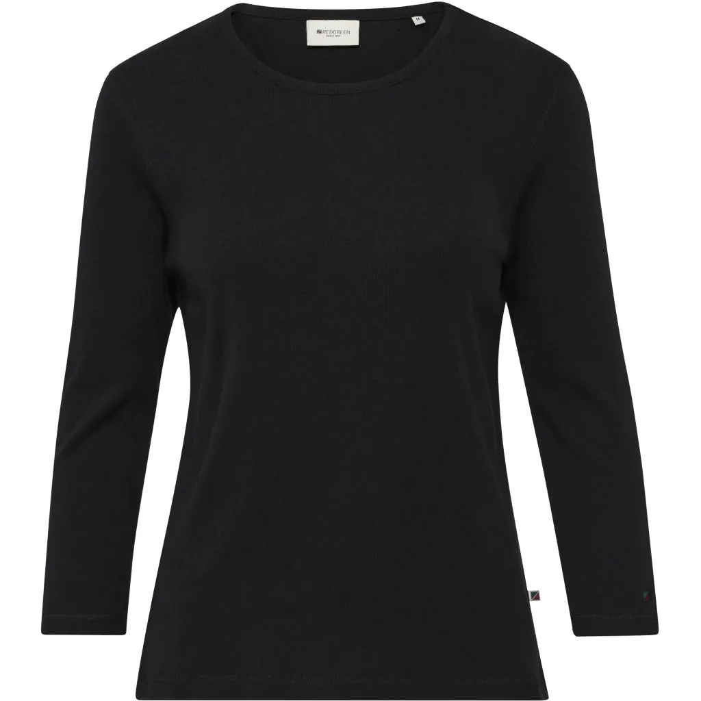 Clarissa langærmet t-shirt - Black