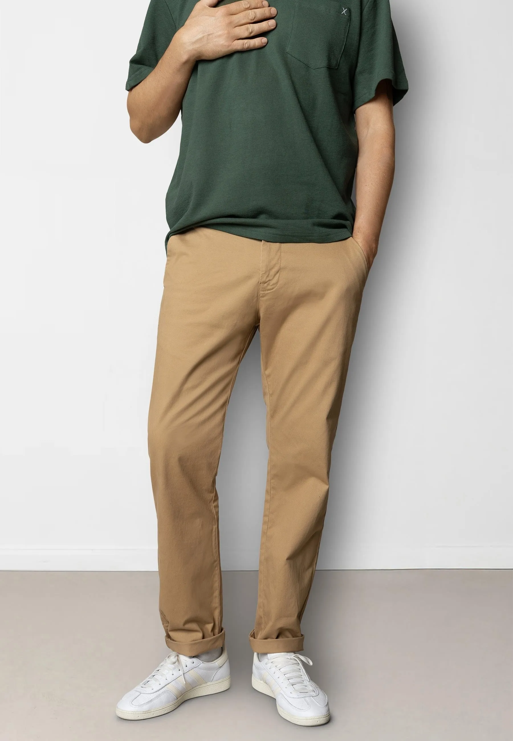 Copenhagen twill chinos - Khaki