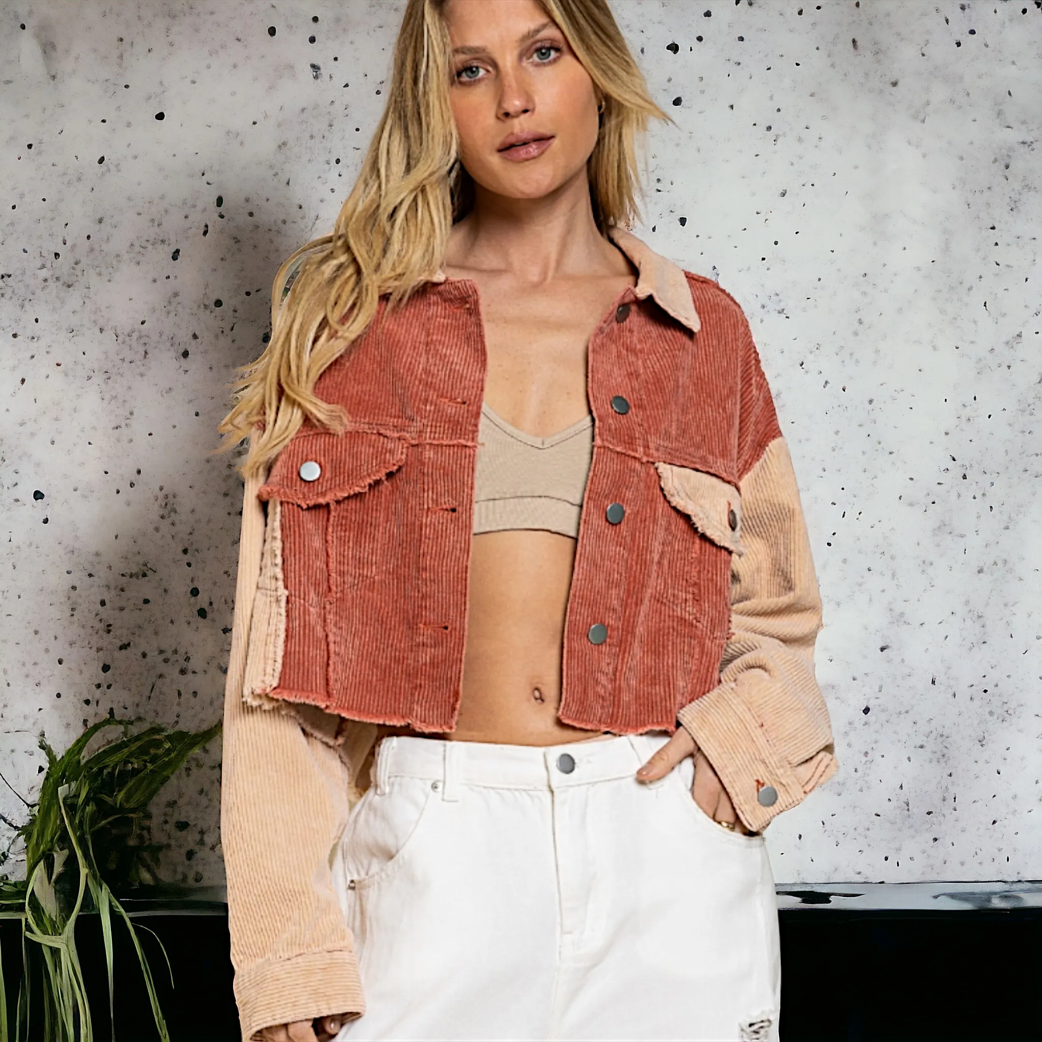 Corduroy Trucker Jacket