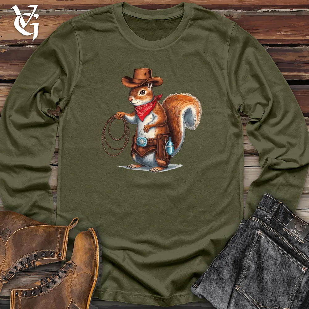 Cowboy Squirrel Long Sleeve