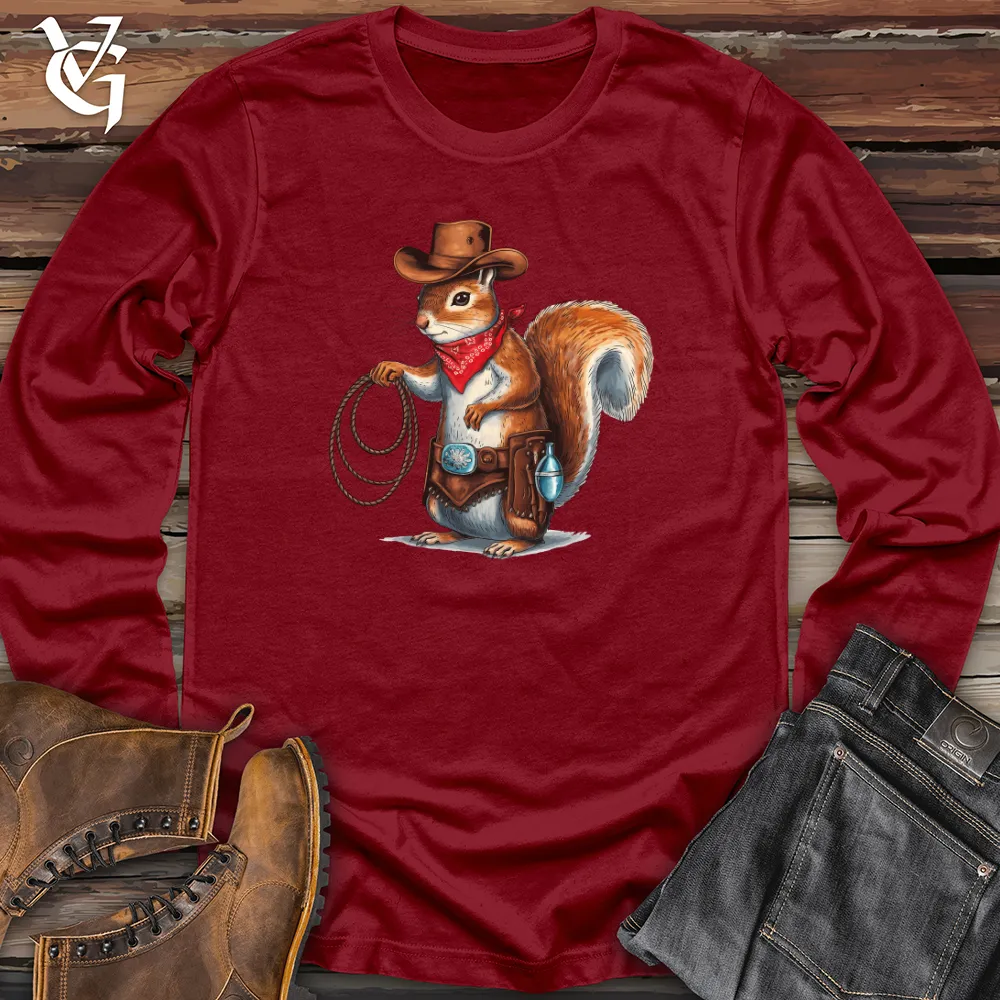 Cowboy Squirrel Long Sleeve