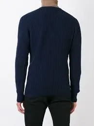 Crew Neck Pullover - Navy - LAST PIECE