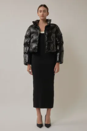 Cropped Puffer Down Jacket