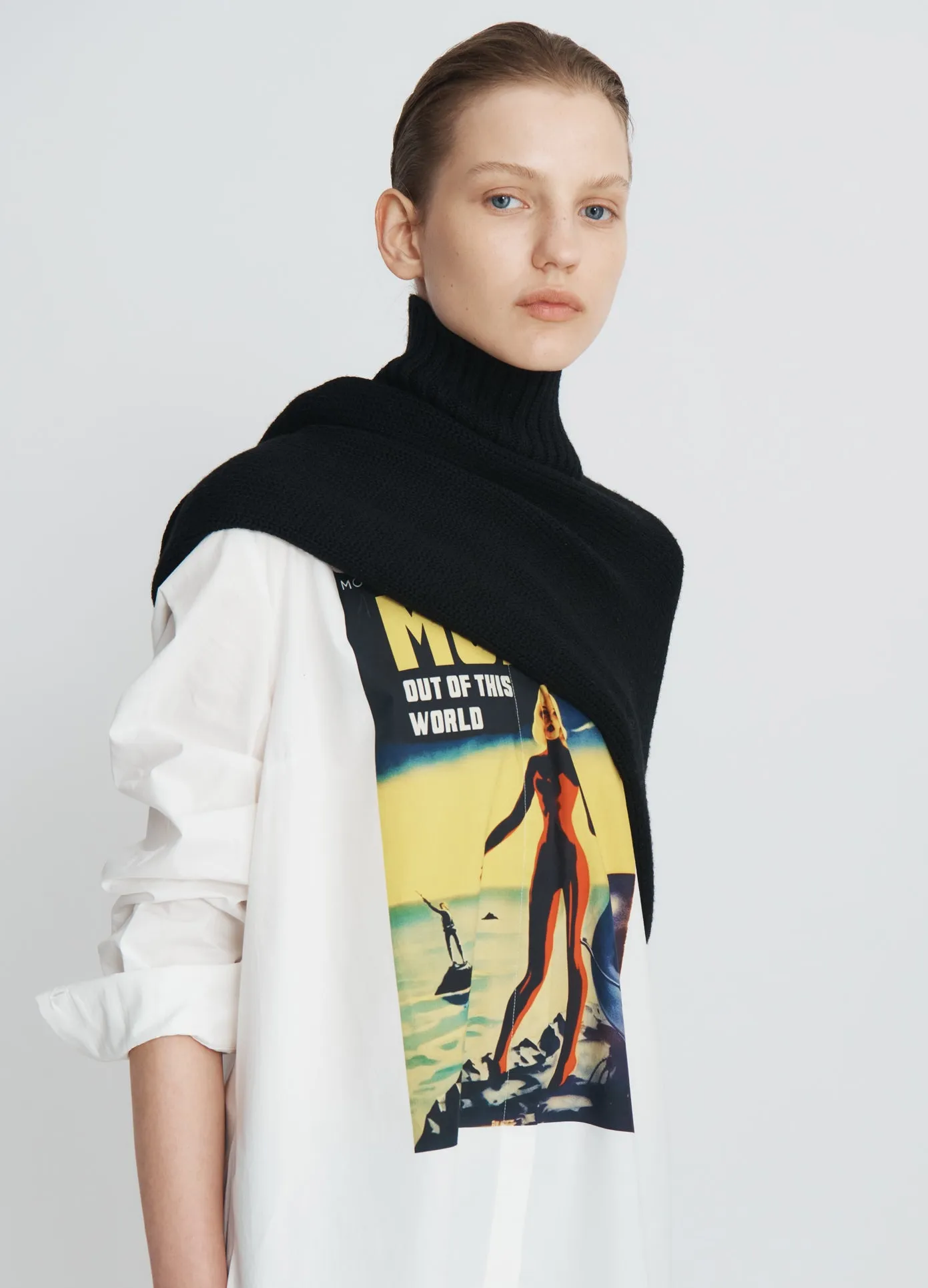 Cropped Sweater Bib