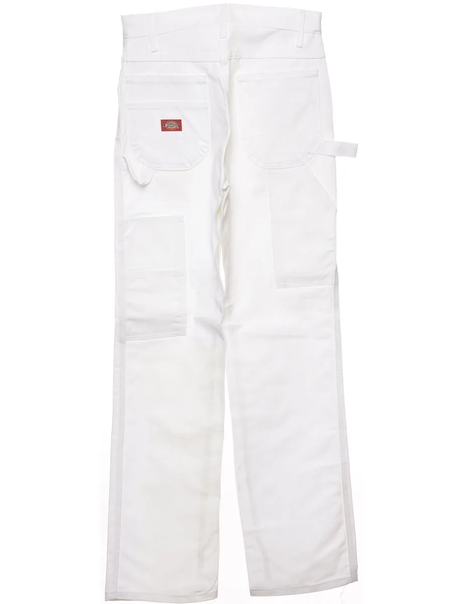 Dickies White Workwear Jeans - W28 L32
