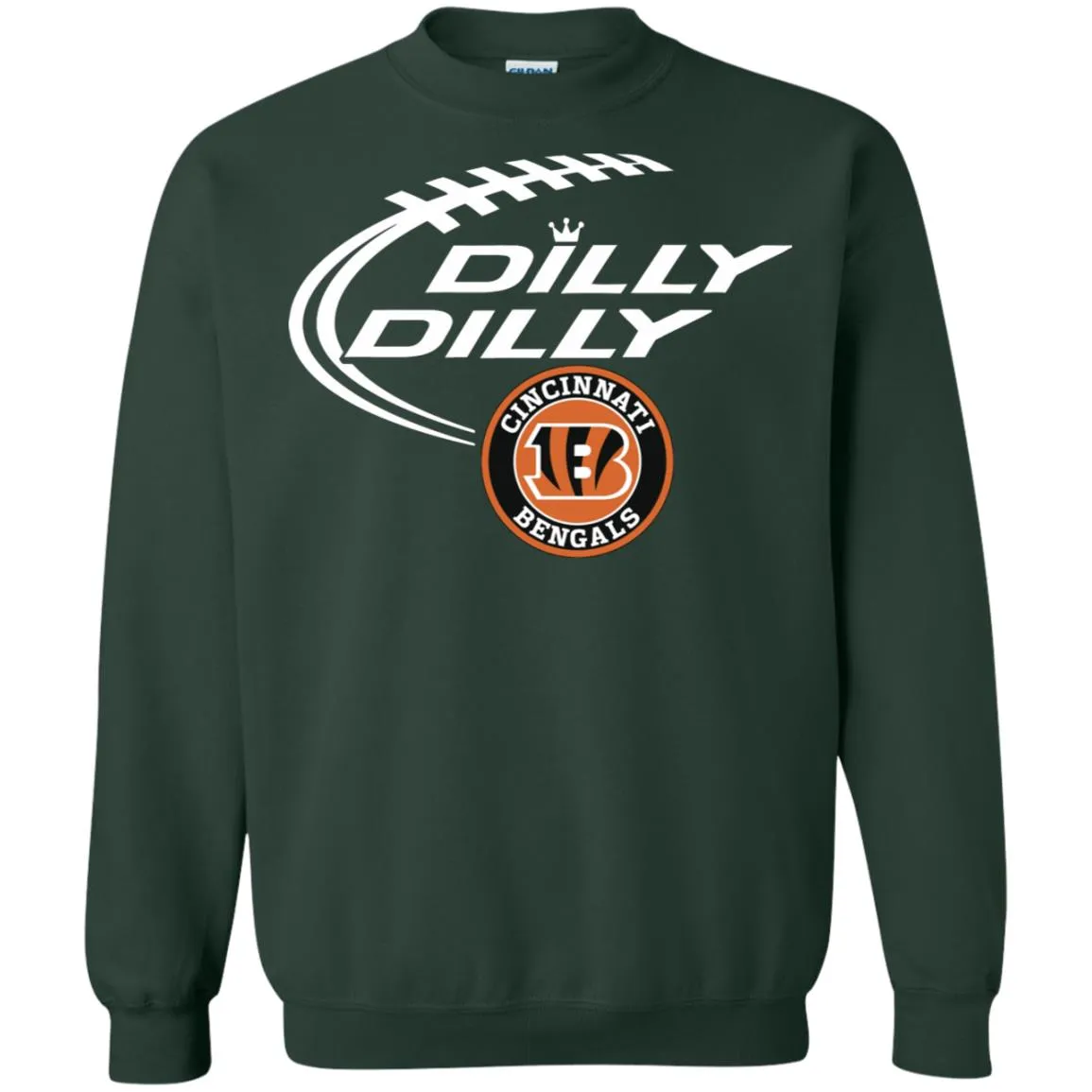 Dilly Dilly Cincinnati Bengal Nfl Football Unisex Crewneck Pullover Sweatshirt