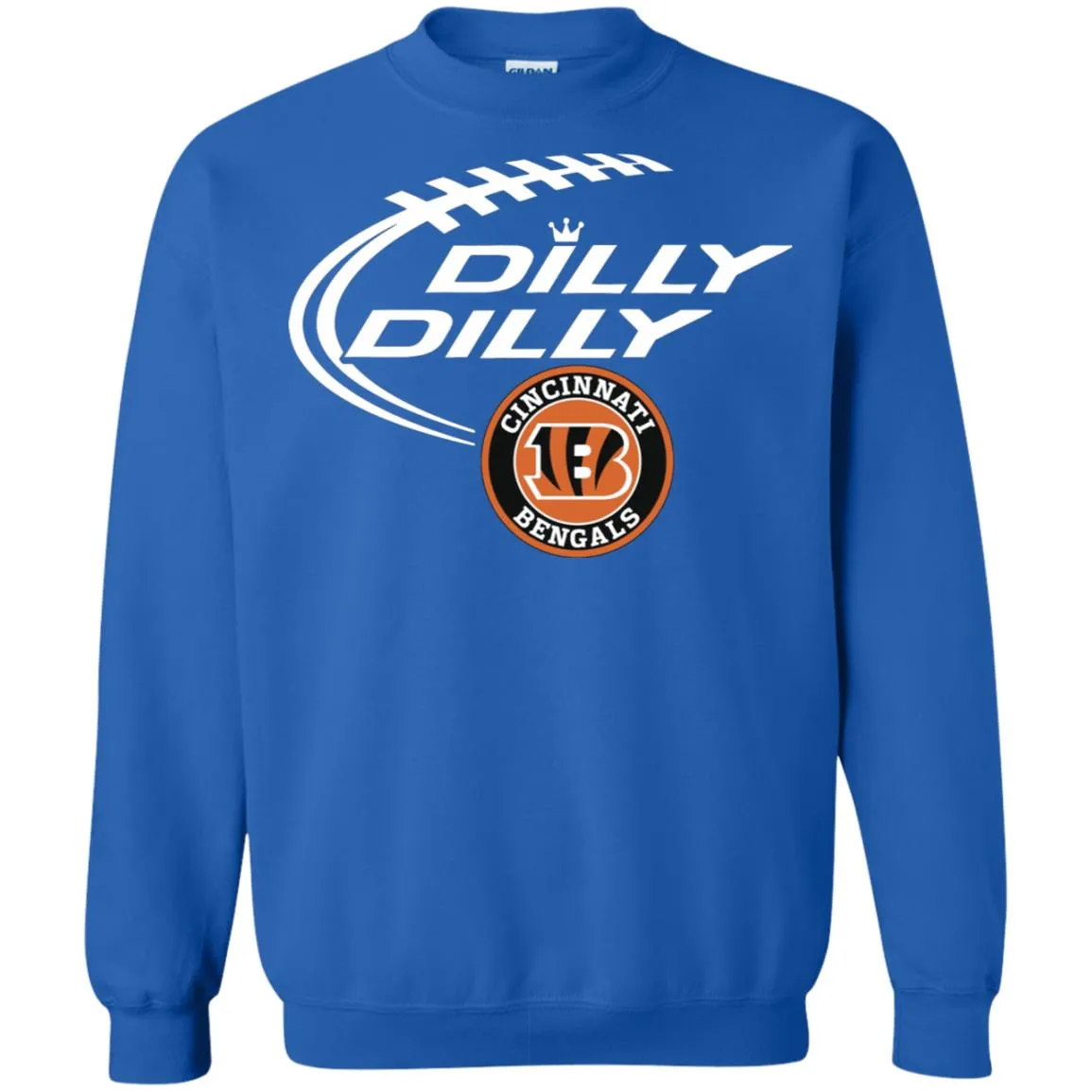 Dilly Dilly Cincinnati Bengal Nfl Football Unisex Crewneck Pullover Sweatshirt