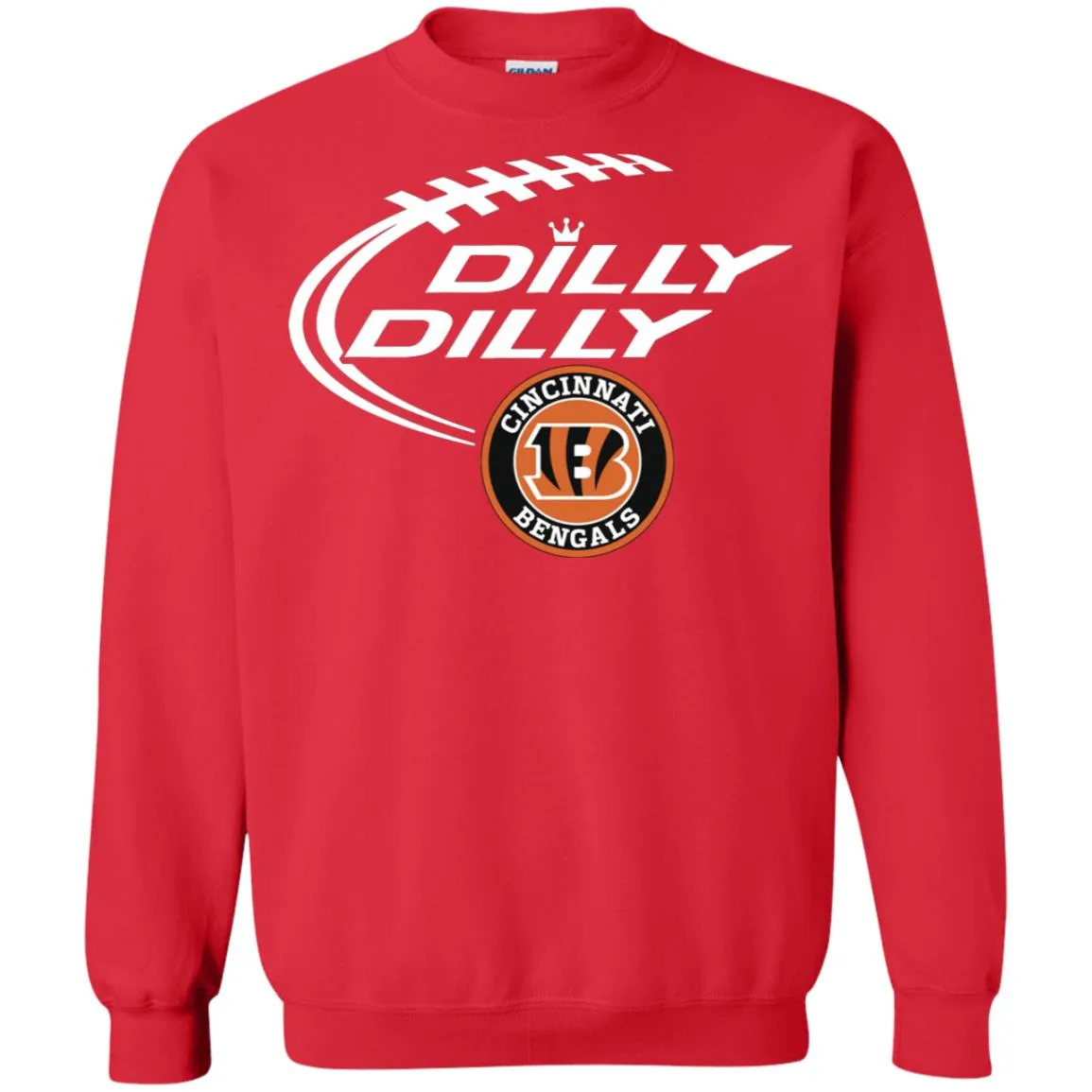 Dilly Dilly Cincinnati Bengal Nfl Football Unisex Crewneck Pullover Sweatshirt