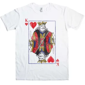 Distressed King Of Hearts T-Shirt